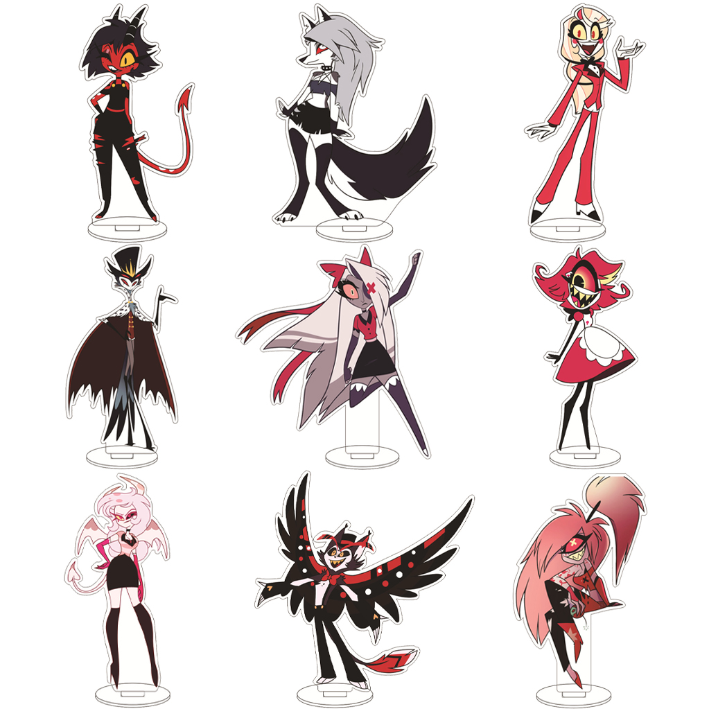 Anime Character Merchandise - 16CM Anime Hazbin Hotel Charlie Morningstar