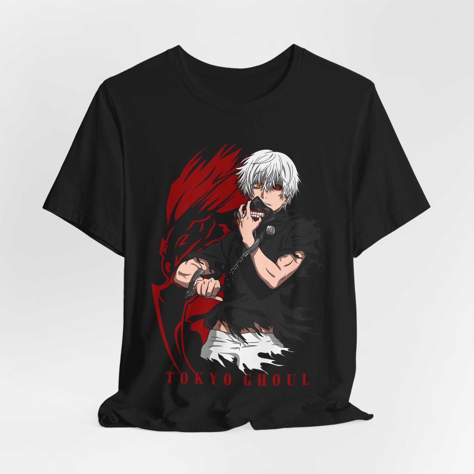 Anime Merchandise For Men - Koszulka anime Tokyo Ghoul, unisex, z