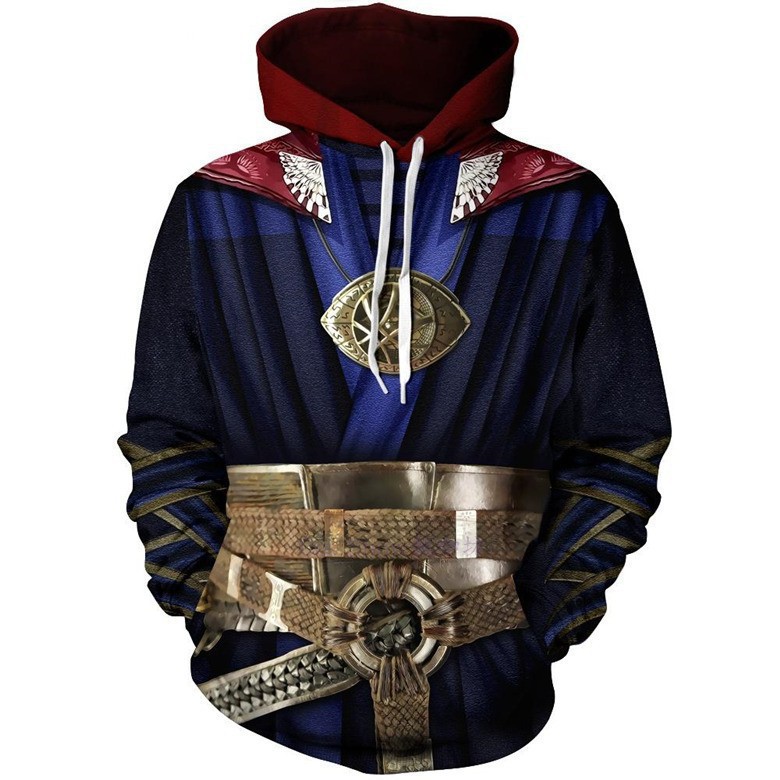 Anime Merchandise For Men - Bluza z kapturem z animacją 3D