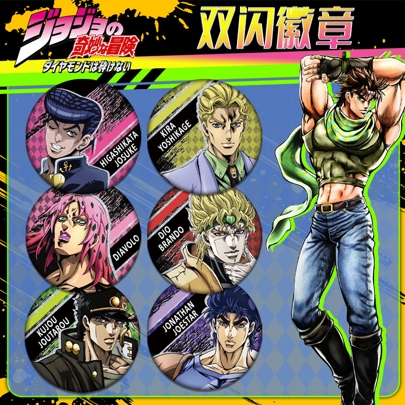 Odznaka JOJO Bizarre Adventure – Jojo Anime Merchandise recenzja i cena
