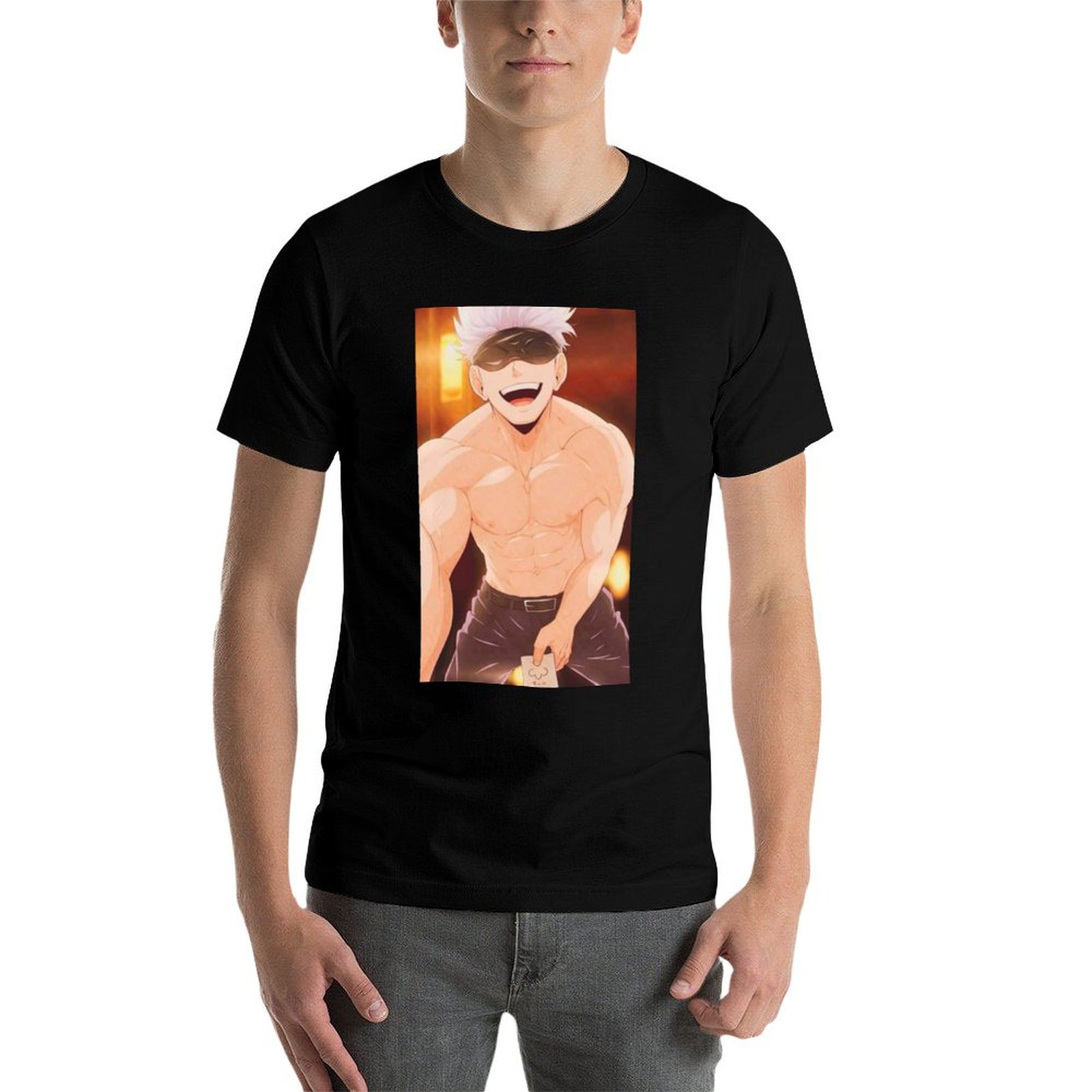 Koszulki z motywem Gojo Satoru – Anime Merchandise For Men recenzja i cena