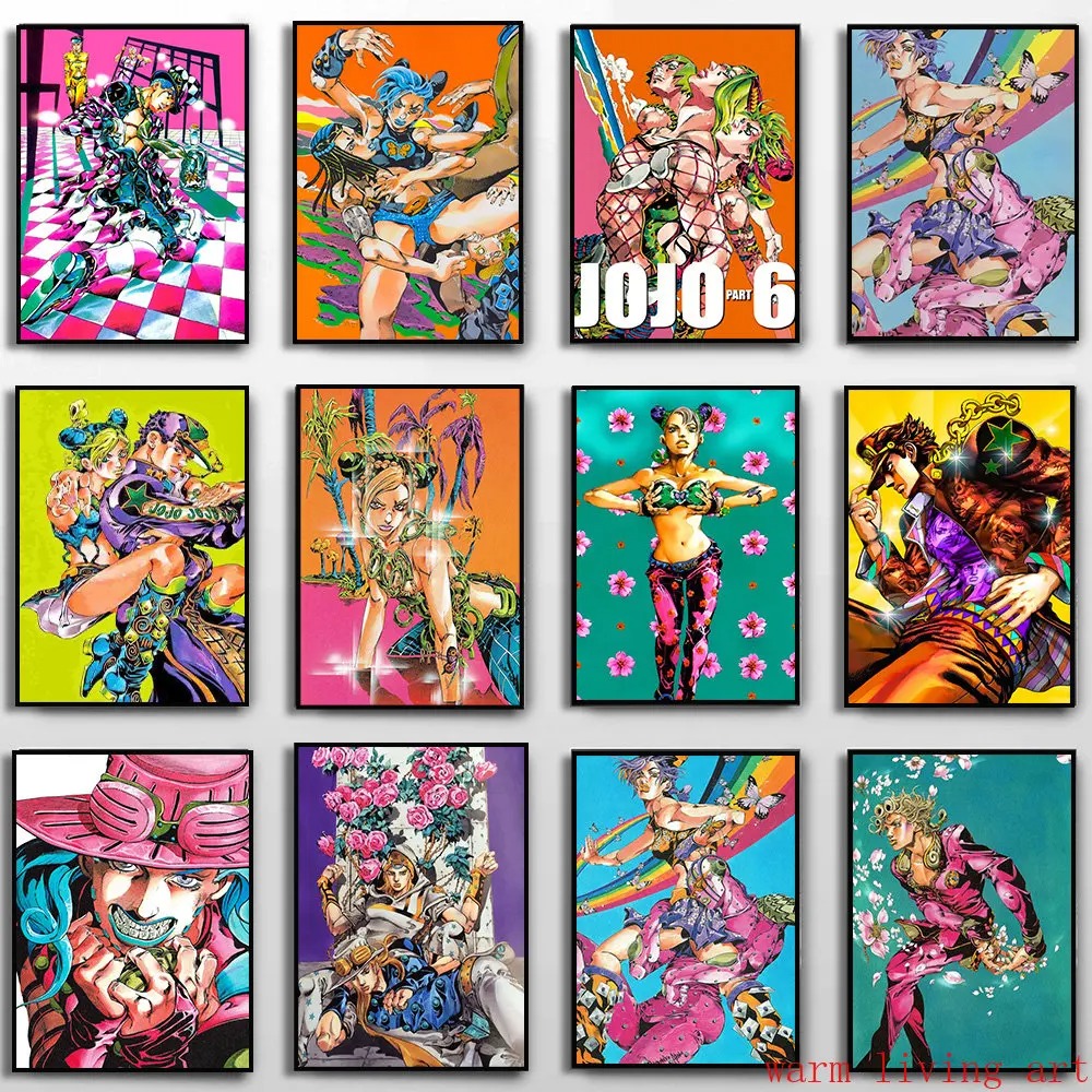 Klasyczny plakat anime JoJo's  – Jojo Anime Merchandise recenzja i cena