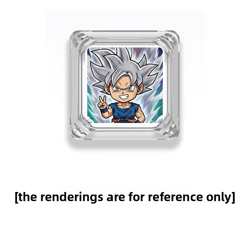 Klawisze Dragon Ball Super Sai – Keycap Artisan Anime recenzja i cena