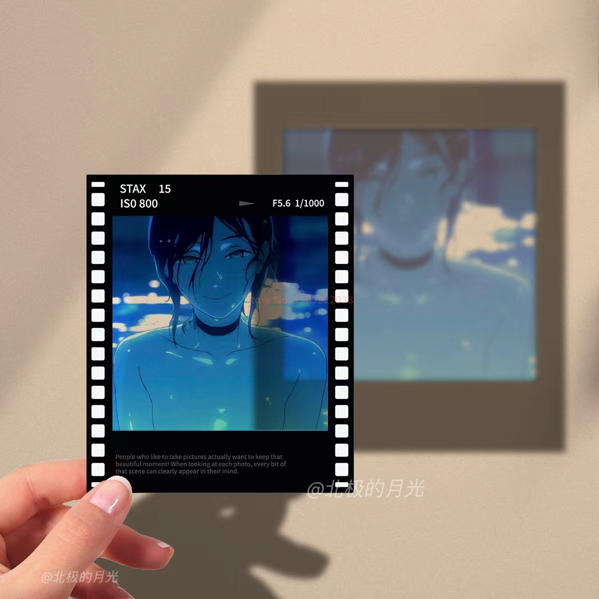 Chainsaw Man Reze Arc Polaroid – Anime Merchandise For Men recenzja i cena