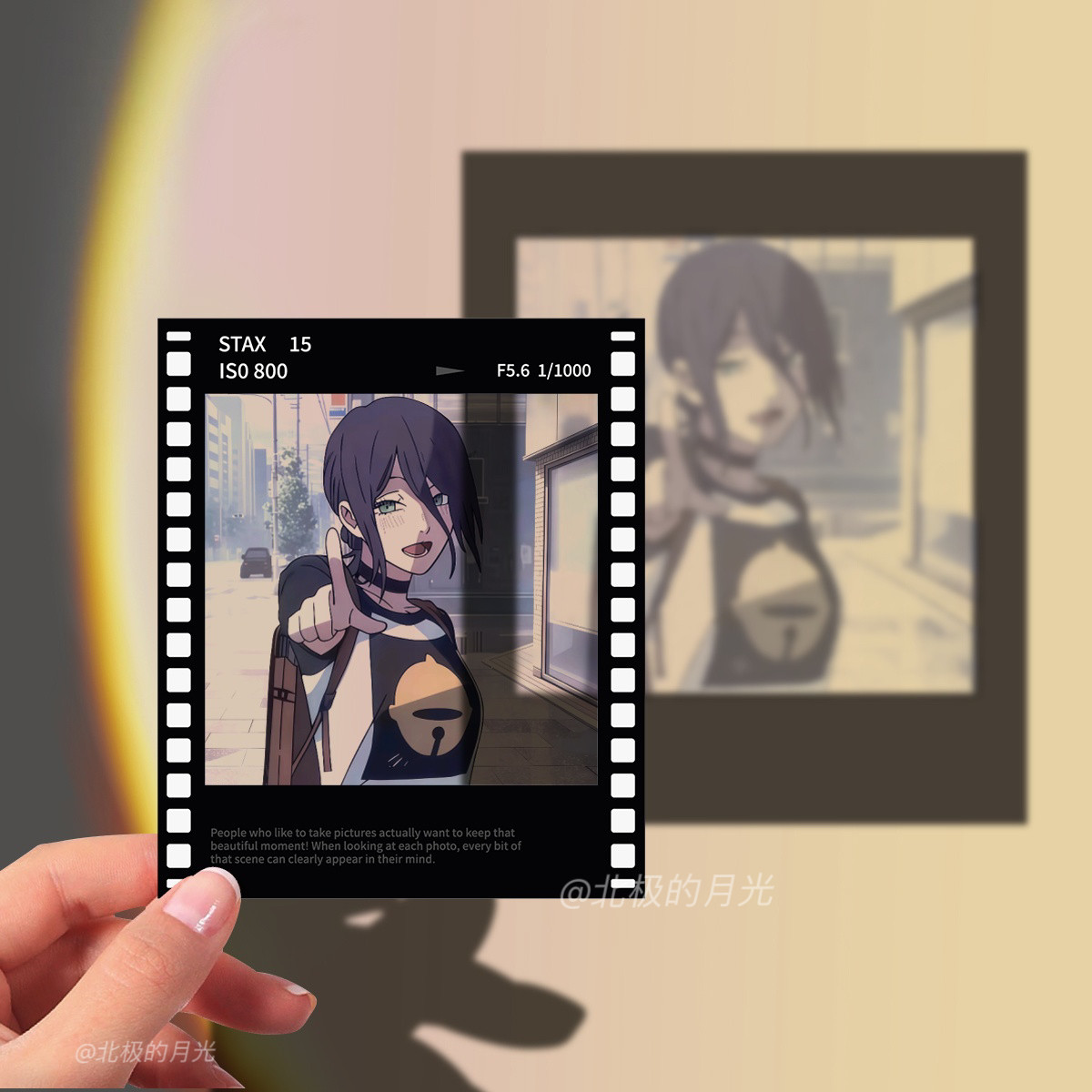 Chainsaw Man Reze Arc Polaroid – Anime Merchandise For Men recenzja i cena