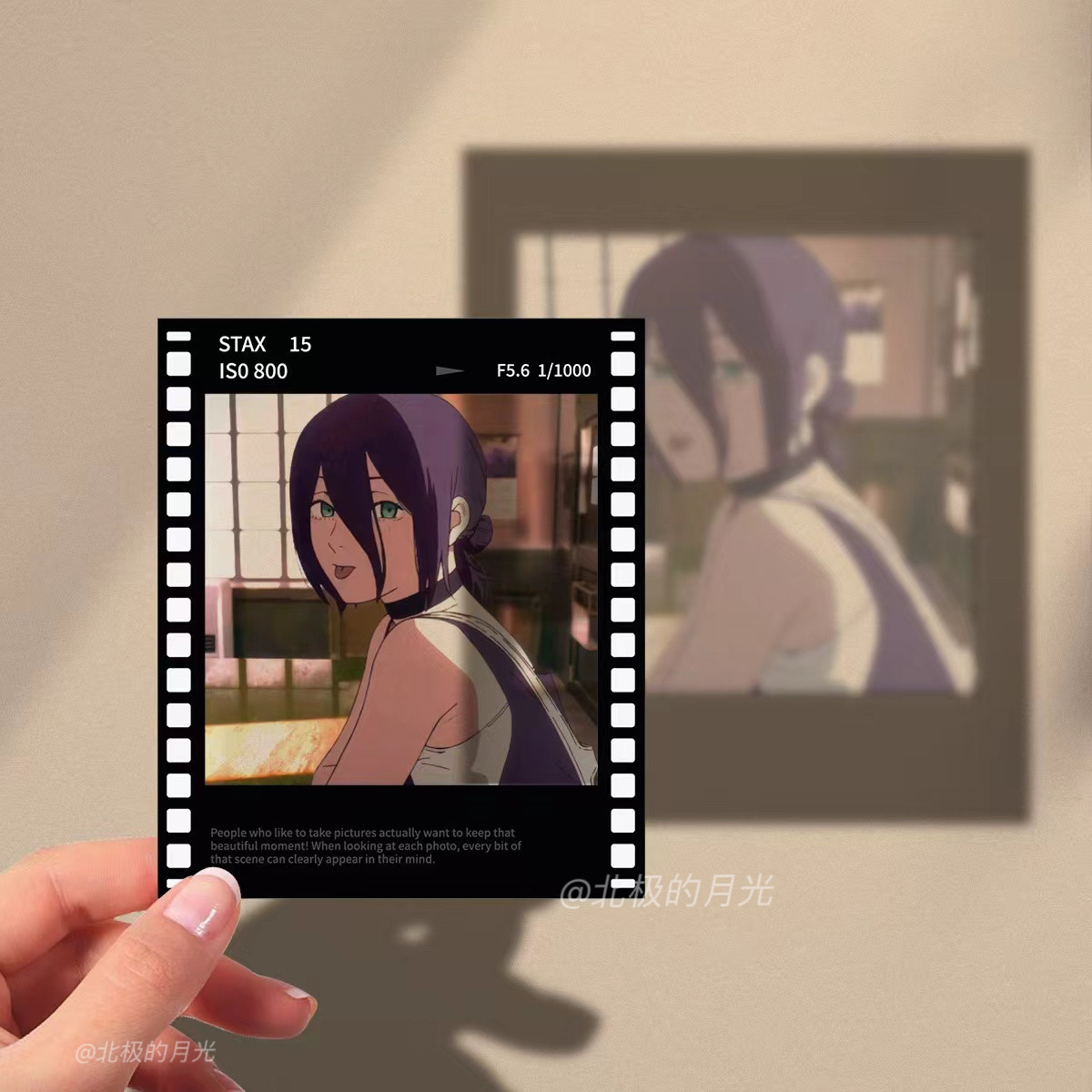 Chainsaw Man Reze Arc Polaroid – Anime Merchandise For Men recenzja i cena