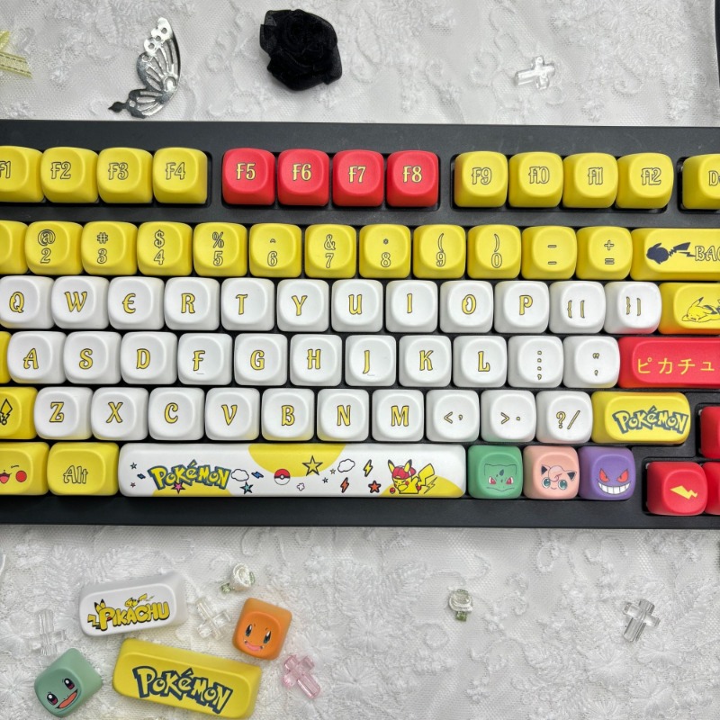 131 Klawisze/Zestaw Anime Poke – Keycap Artisan Anime recenzja i cena