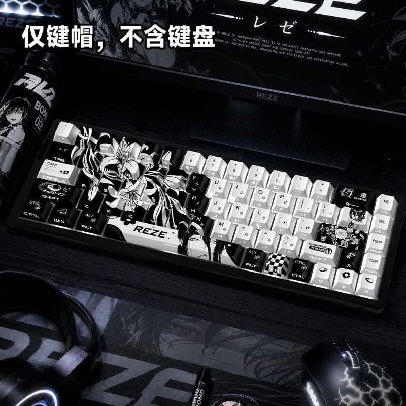 Nowe klawisze Reze 5.0 Anime K – Keycap Artisan Anime recenzja i cena