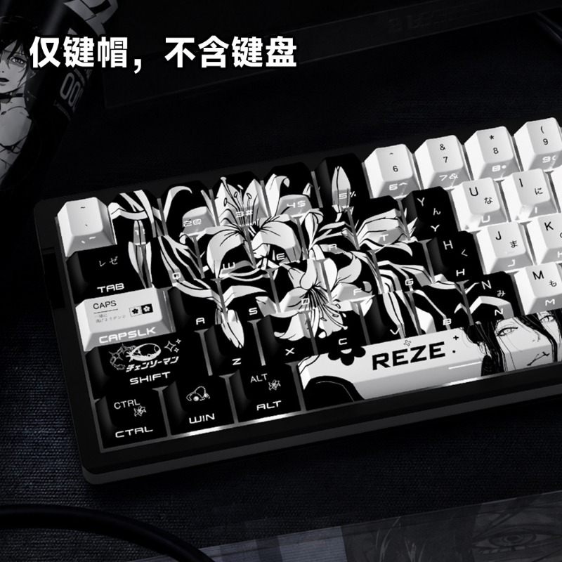 Nowe klawisze Reze 5.0 Anime K – Keycap Artisan Anime recenzja i cena